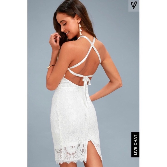 Lulus Dresses & Skirts - Lulus white lace dress